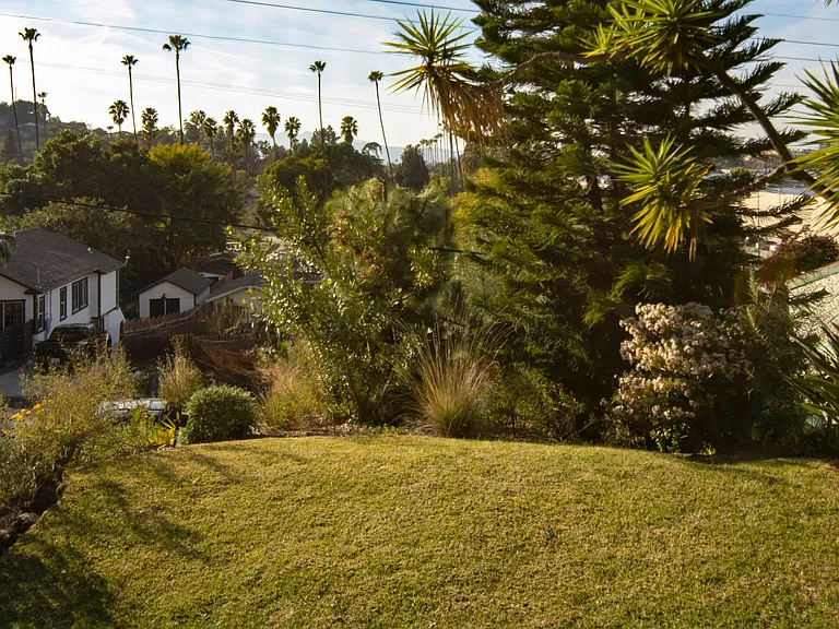 Front yard and views