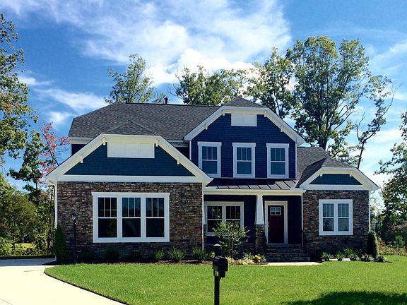 Craftsman Elevation with Stone - Townsend II