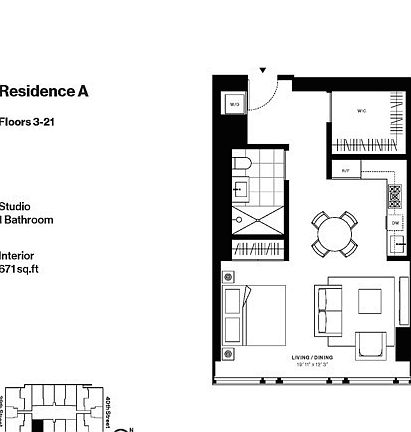2nd image of 685 1st Ave APT 11A