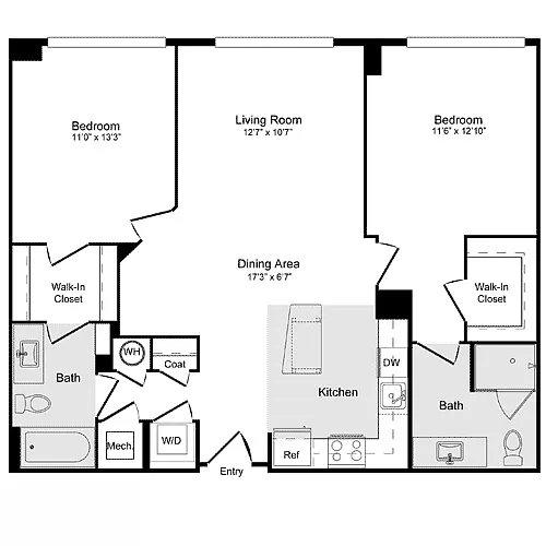 Floor plan C-1