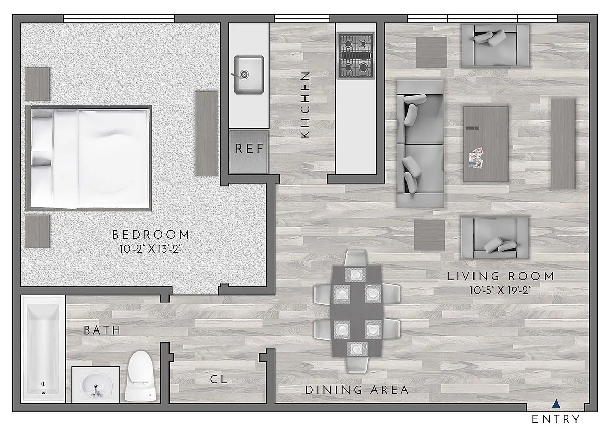 Floor plan A1 (III)