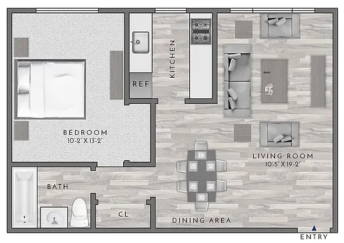 Floor plan A1 (III)
