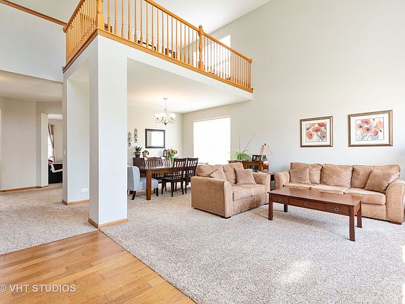 Two story ceiling with wonderful natural light.