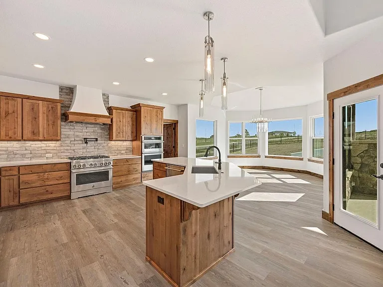 Kitchen with Jenn-Air appliances