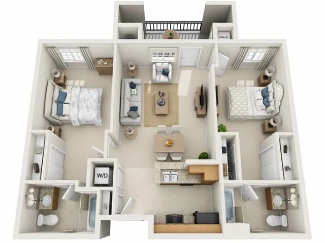 Floor plan Santana