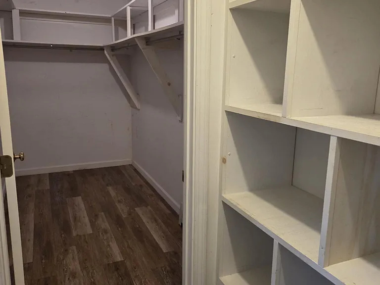3 of 3 upstairs bedroom walk in closet