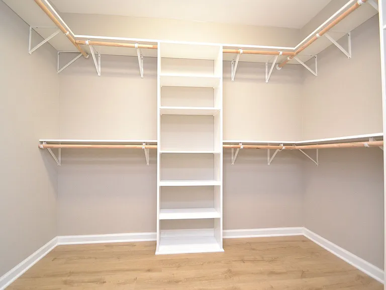 Master bedroom closet