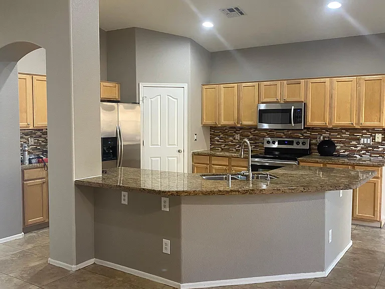 large kitchen