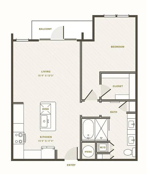 Floor plan The Beaux