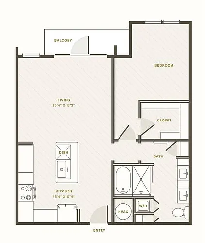 Floor plan The Beaux