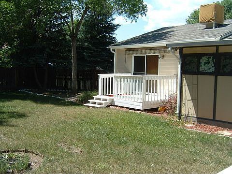 Deck off master bedroom