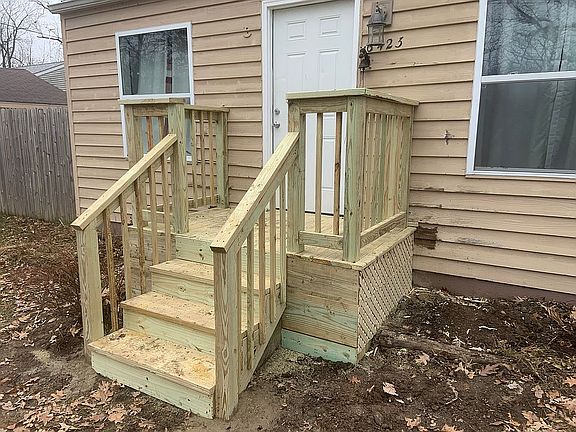 front landing is new too.