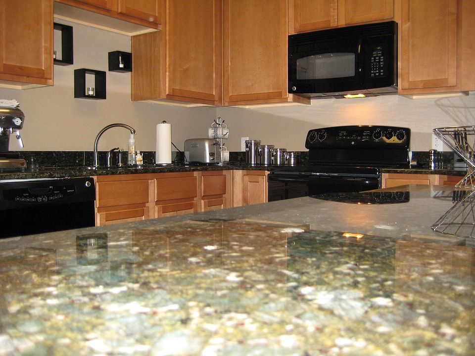 Kitchen w/Granite Slab