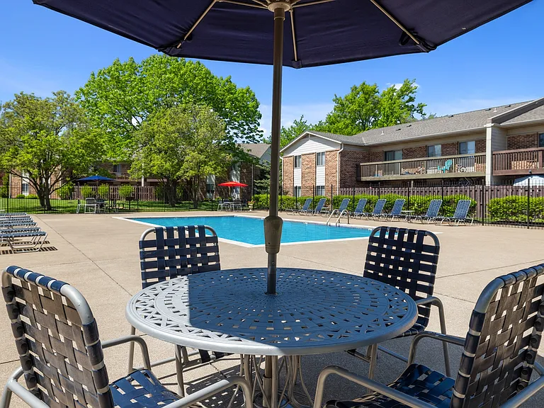 Deerfield Apartments | Swimming Pool Deck