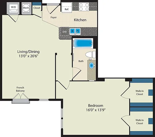 Floor plan The Wilson