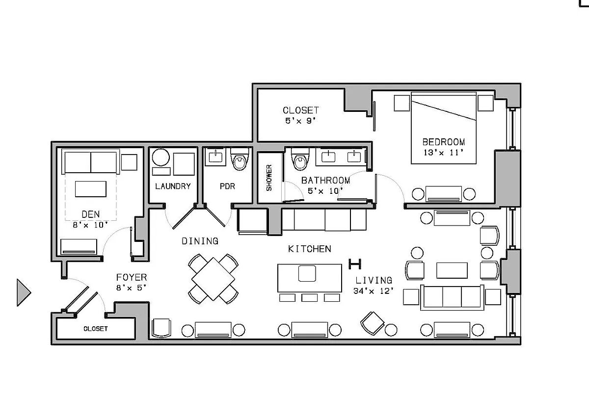 Floor plan 803