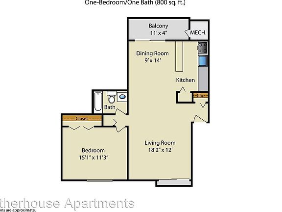 2nd image of 501 S Frederick Ave #1