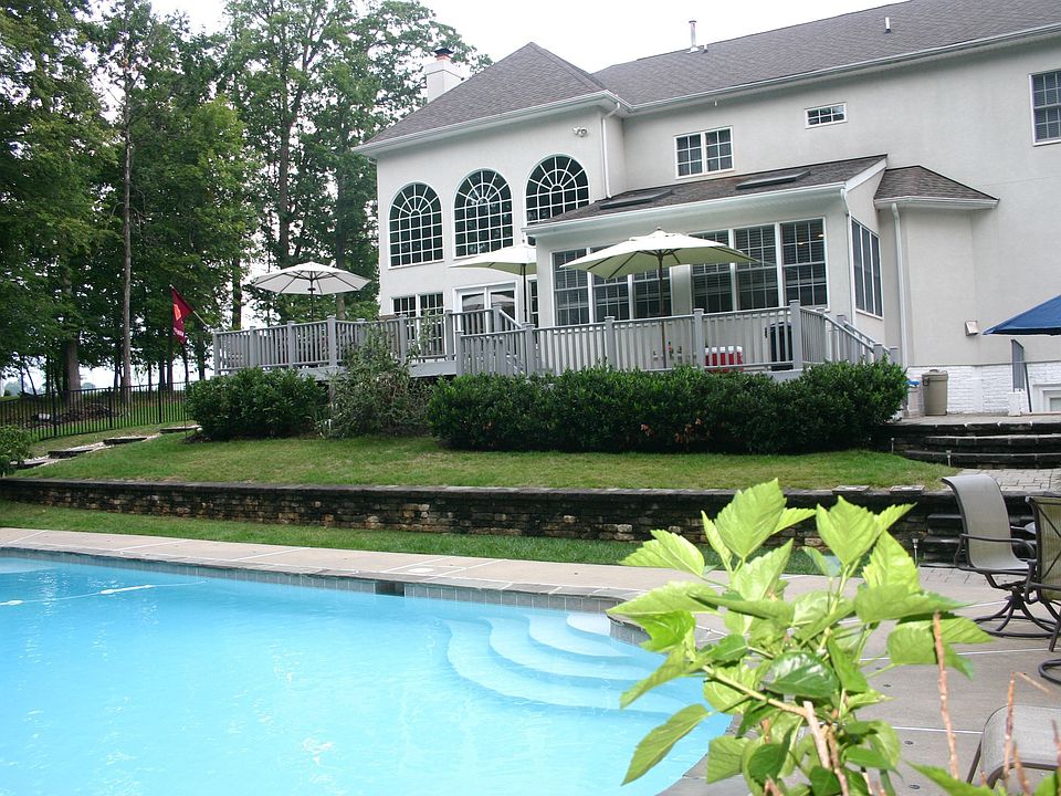 beautiful, private, pool in landscaped yard