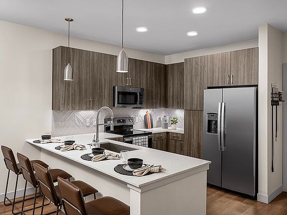Sleek Resident Kitchen