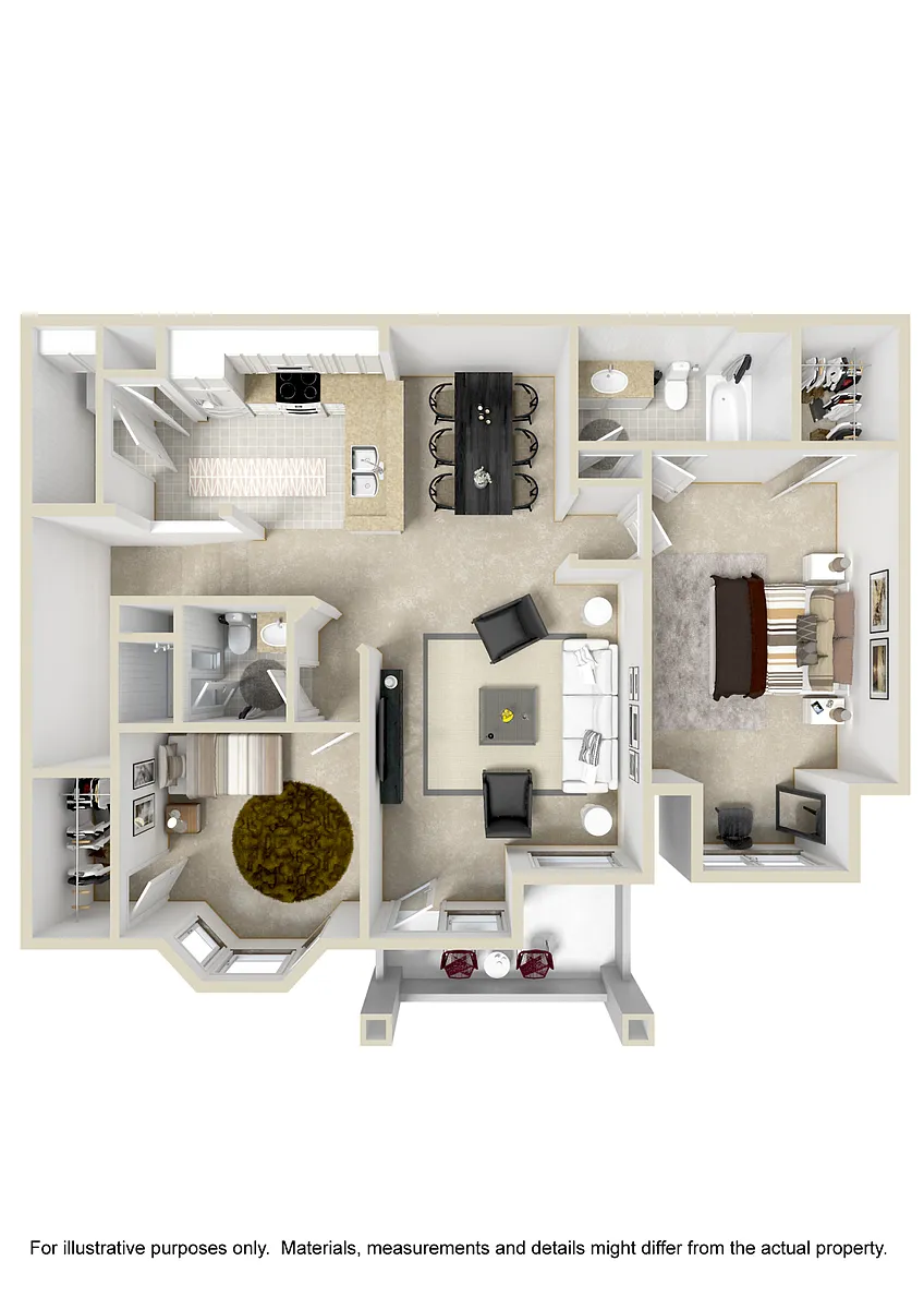 Floor plan B9 - 2 Car Garage