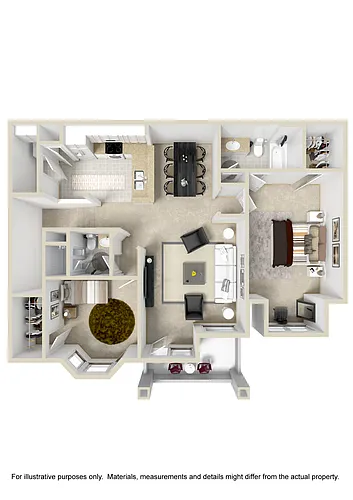 Floor plan B9 - 2 Car Garage