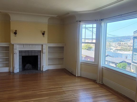 Living Room with Fireplace