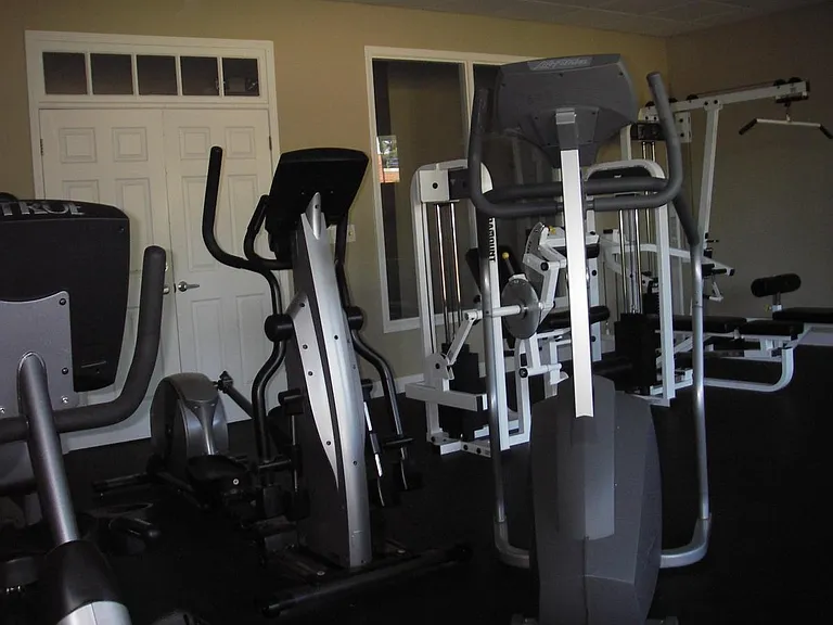 East Hampton fitness room