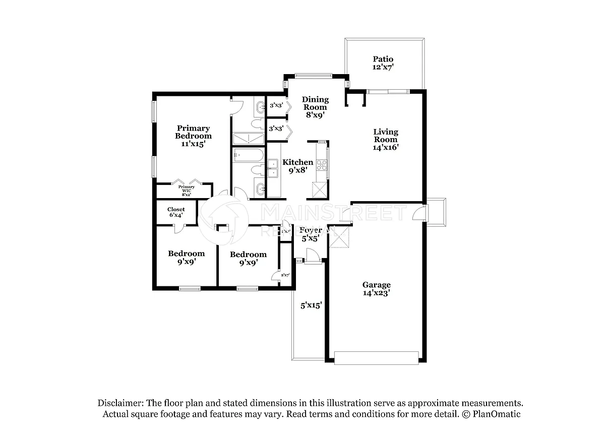Floor Plan - 1114 Park St