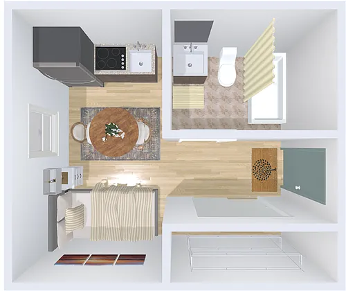 Floor plan studio 31