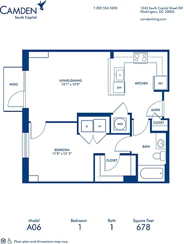 Floor plan A06