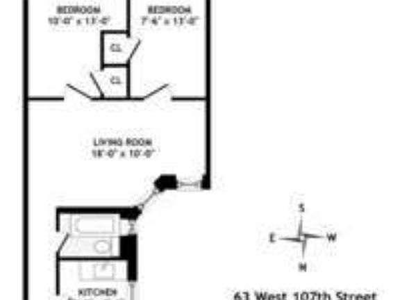 2nd image of 67 W 107th St APT 12A
