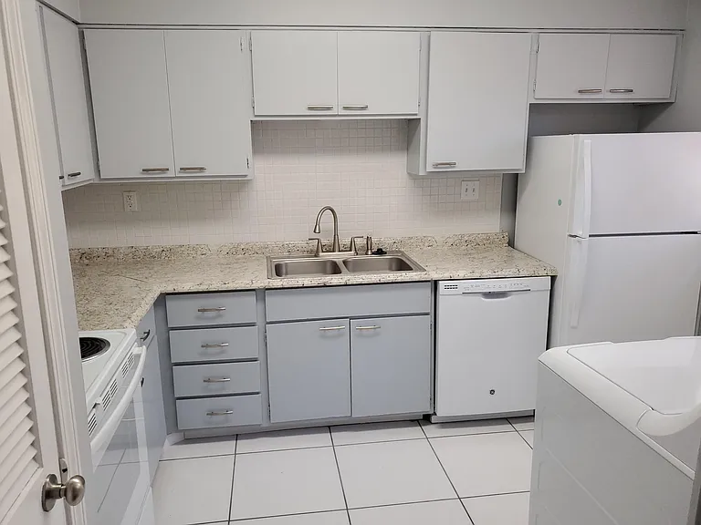 updated and painted kitchen