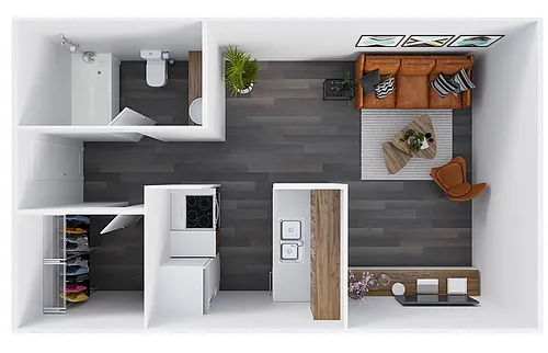 Floor plan Studio