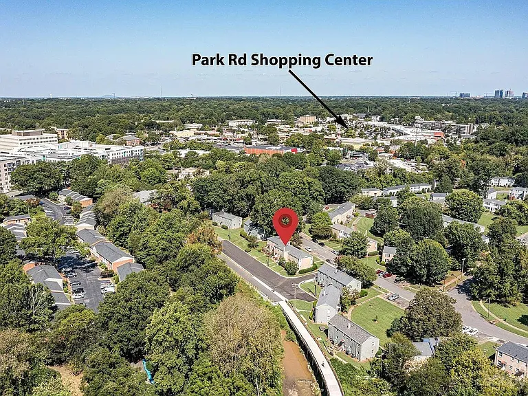 Walk via the greenway to Park Rd shopping center - 8 min