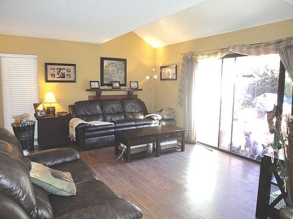 Living Room Sliding Doors to Rear Yard