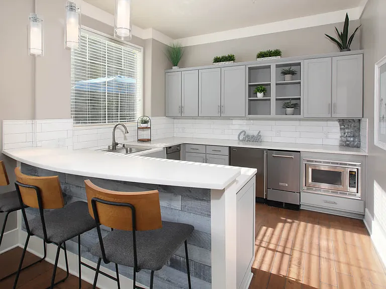 Resident Lounge Kitchen