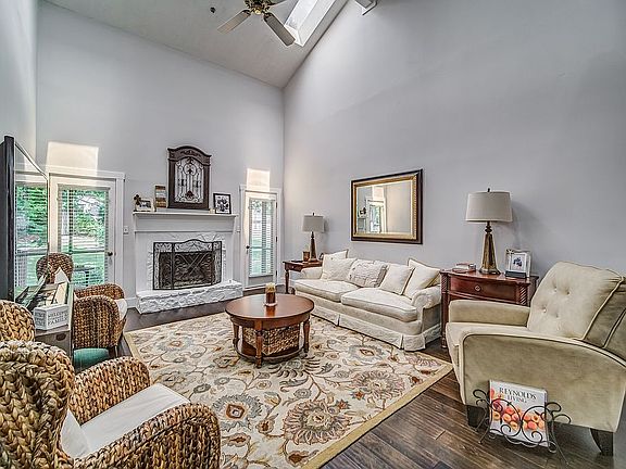 Two french doors to porch