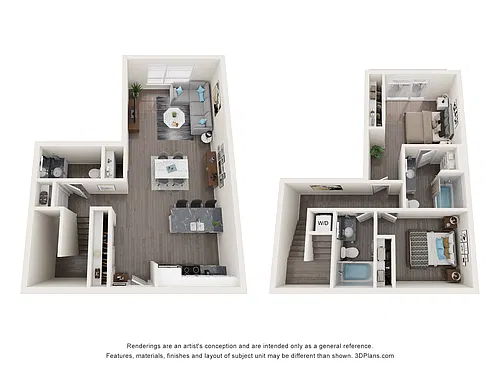 Floor plan Townhome A
