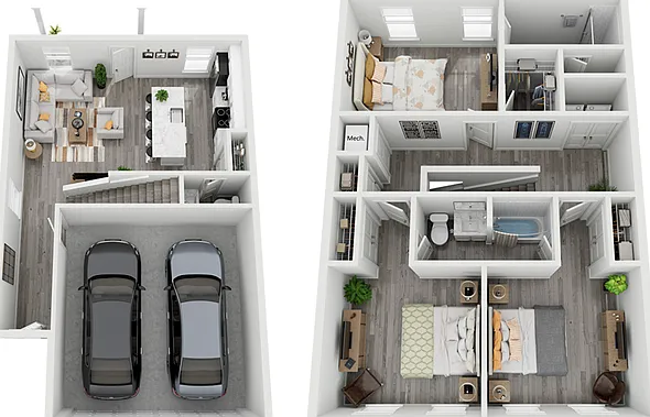 Daylight Floor Plan Daylight Floor Plan