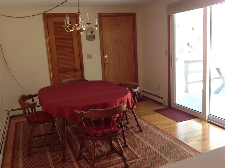 Seperate dining area.