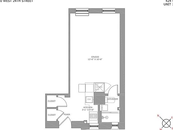2nd image of 220 W 24th St APT 1A