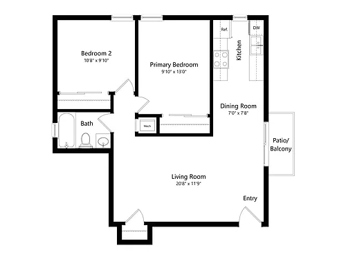 Floor plan Kingsmen