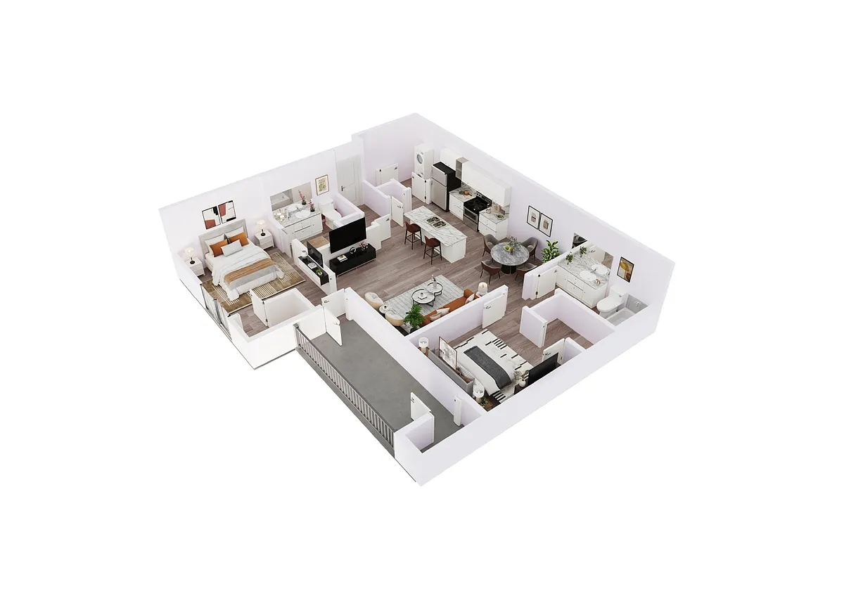 Floor plan Stoney Pines B1