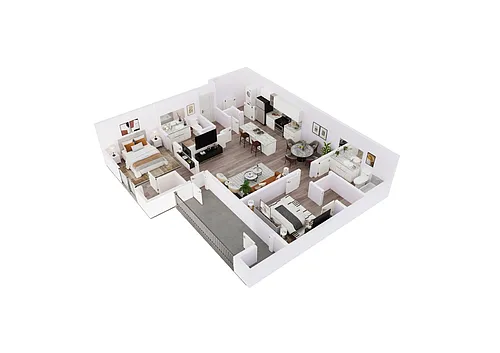 Floor plan Stoney Pines B1