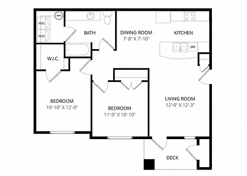 Floor plan Crispin