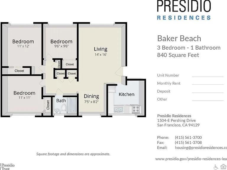 1514 Pershing Dr #F — Photo 7