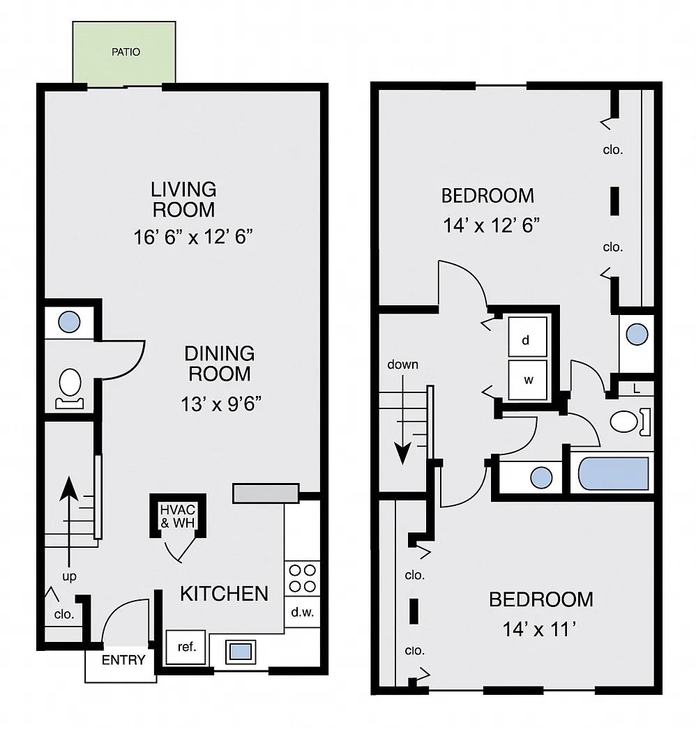 Floor plan The Cheshire Townhouse