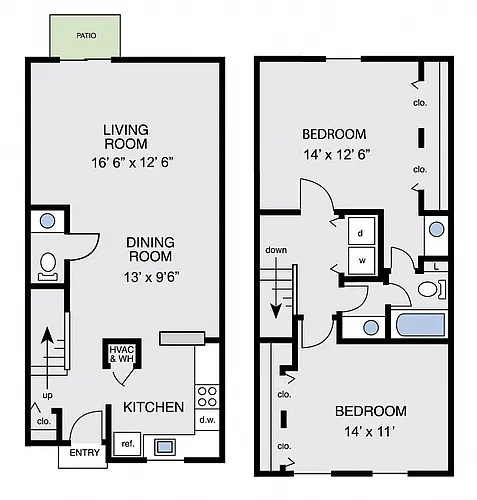 Floor plan The Cheshire Townhouse
