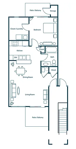 Floor plan 1/1