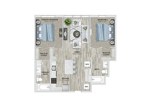 Floor plan B9B